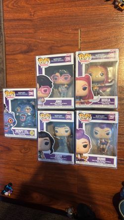 K-POP DEMON HUNTER FUNKO POP SET