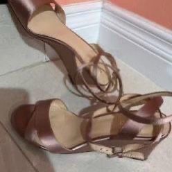 Women’s Pink Blush Heels , Nine West Brand. $5