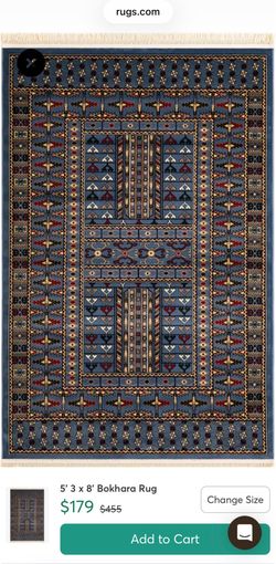 NEW rug (minor damage)
