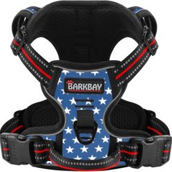BARKBAY Dog Harness No Pull For Small/Medium Dogs , Heavy-Duty 