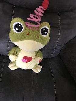 Singing frog