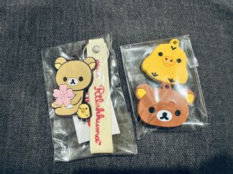 Rilakkuma San-X key chain key cap cover brand new