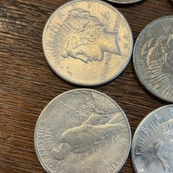 21 Peace & Morgan Silver Dollars – 90% Silver