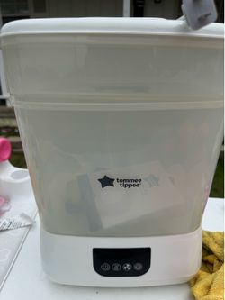Tommee Tippee steridryer electric steam sterilizer and dryer for baby bottles and accessories