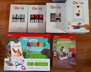 Osmo Starter Kit And Additional Games