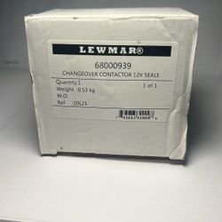 Lamar Changeover Contactor12volt Seale