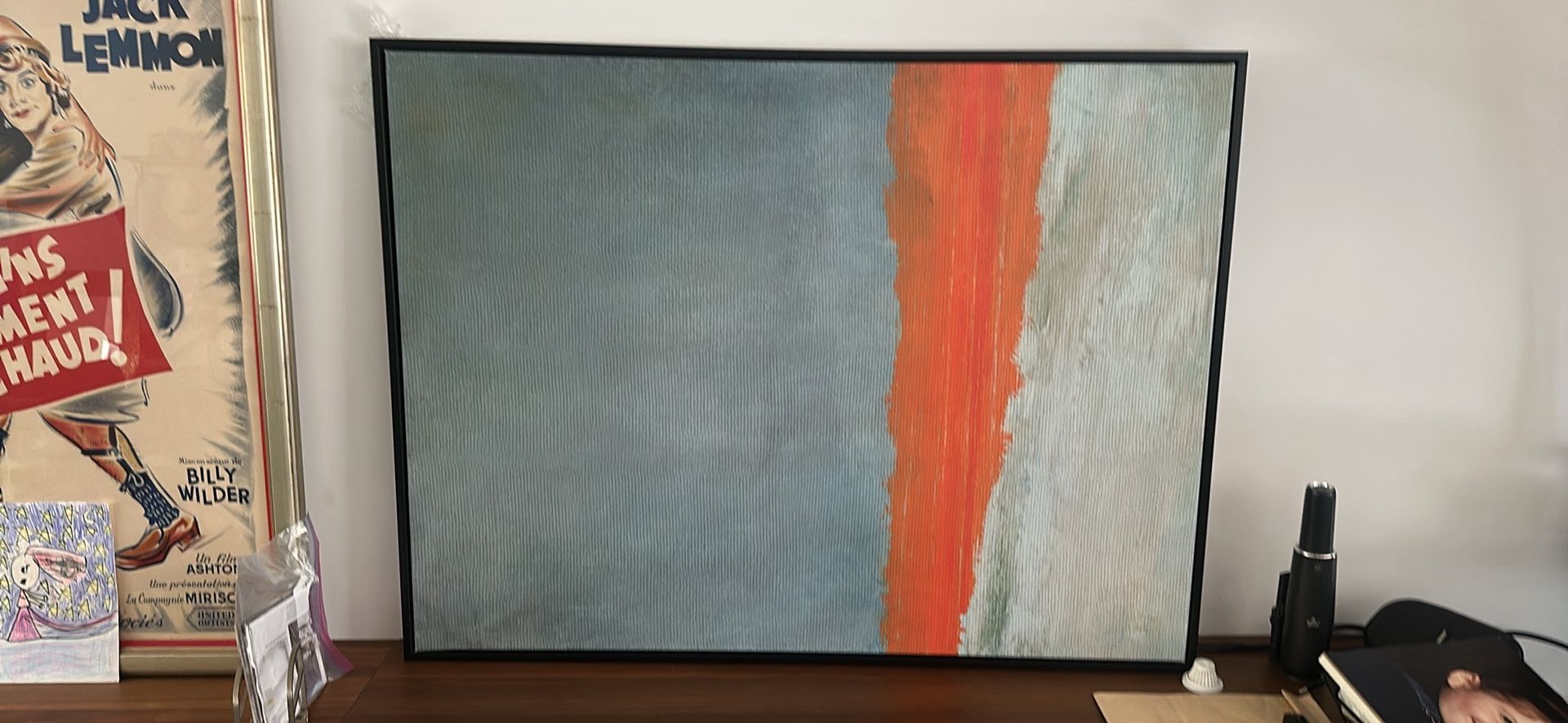 “Patience Limit” Framed Wall Art, 36”x48” – Like New