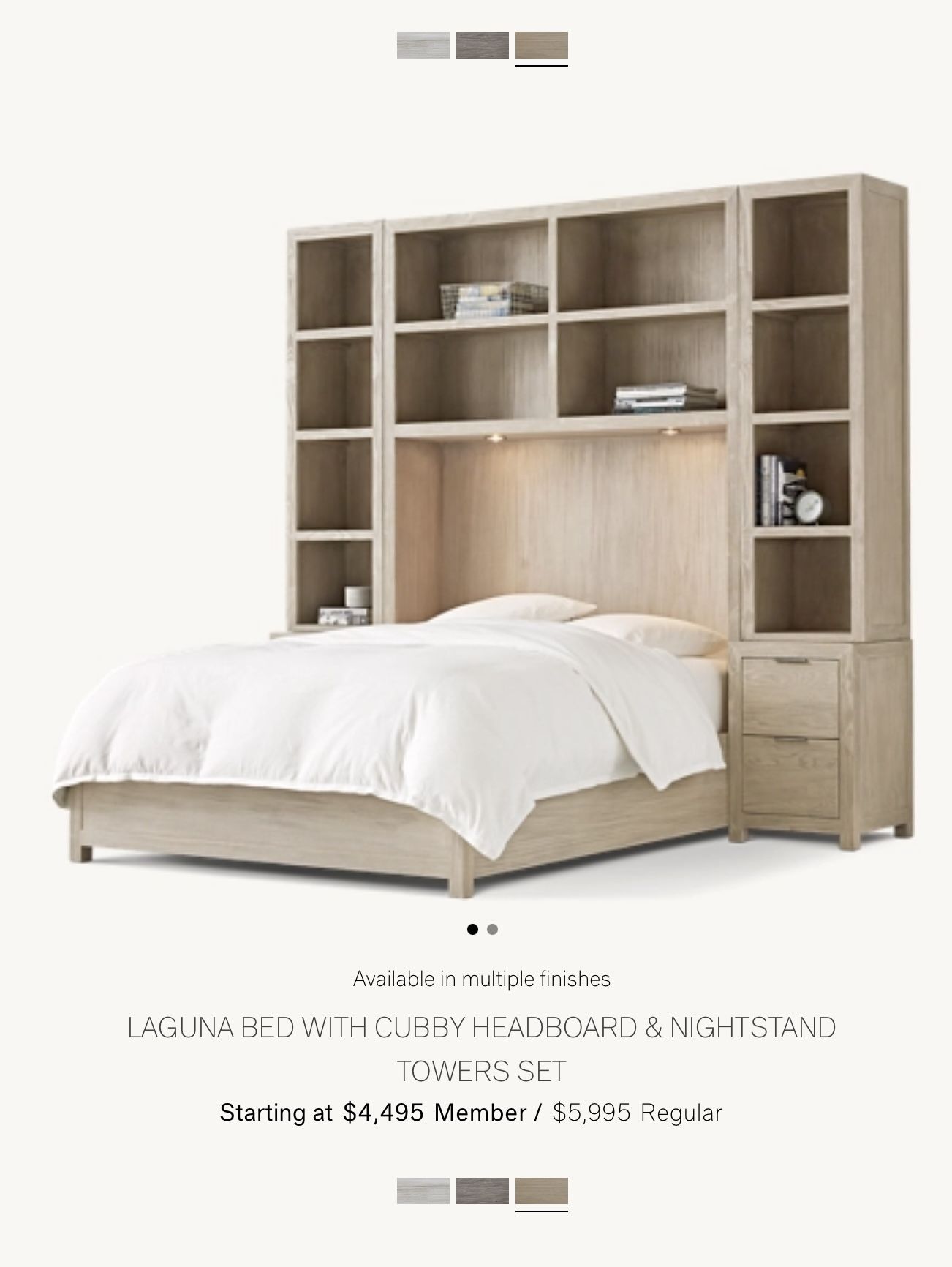 Restoration Hardware Bedroom Set