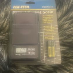 Digital pocket scale batteries included