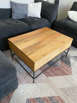 West Elm Coffee Table + Console — $600 for Both