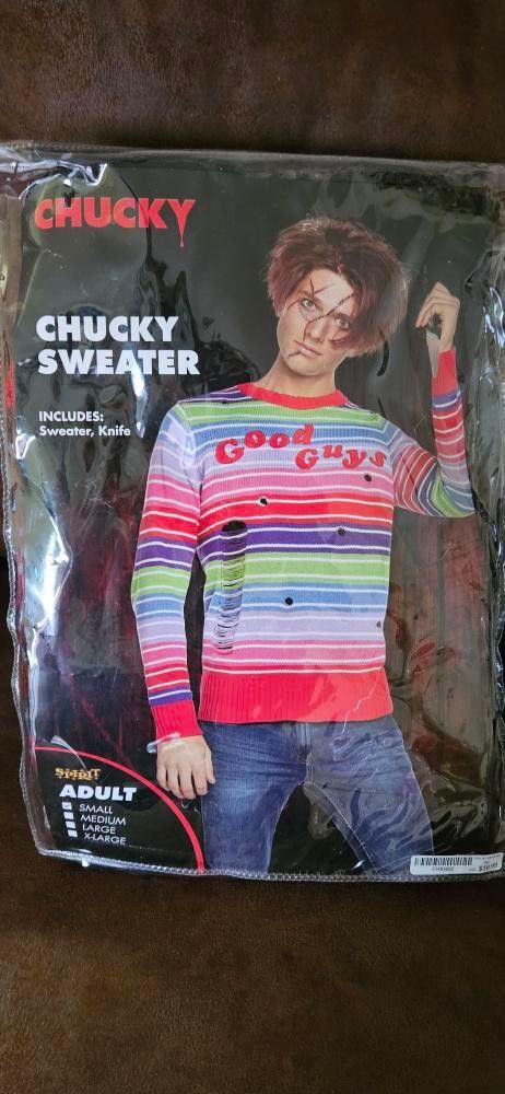 Chucky  Sweeter Comes With A Plastic Knife Size Small 