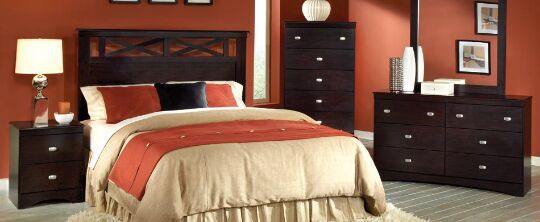 Gorgeous Wood Bedroom Suite