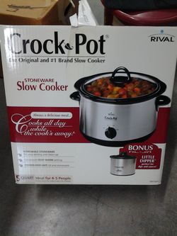 Crock Pot with Little Dipper