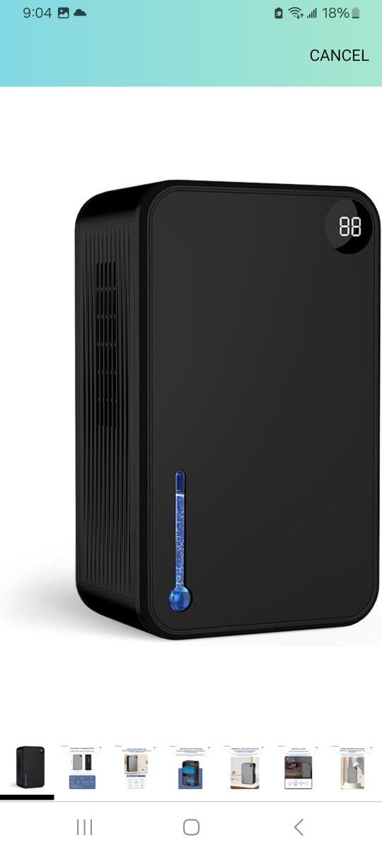 Room Dehumidifier $90