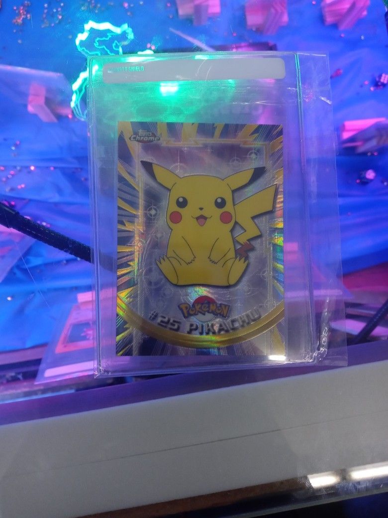 Pokemon 1 St Edetion. And Very Rare Mint Pikachu