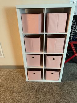8 Slot Cube Storage