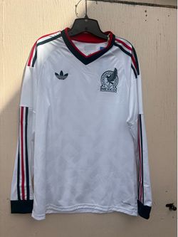 Men's adidas Mexico Long Sleeve Away Jersey 2026