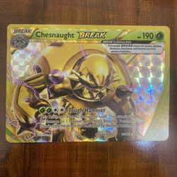 Pokemon Chesnaught BREAK 12/162 BREAKthrough Holo Rare HP