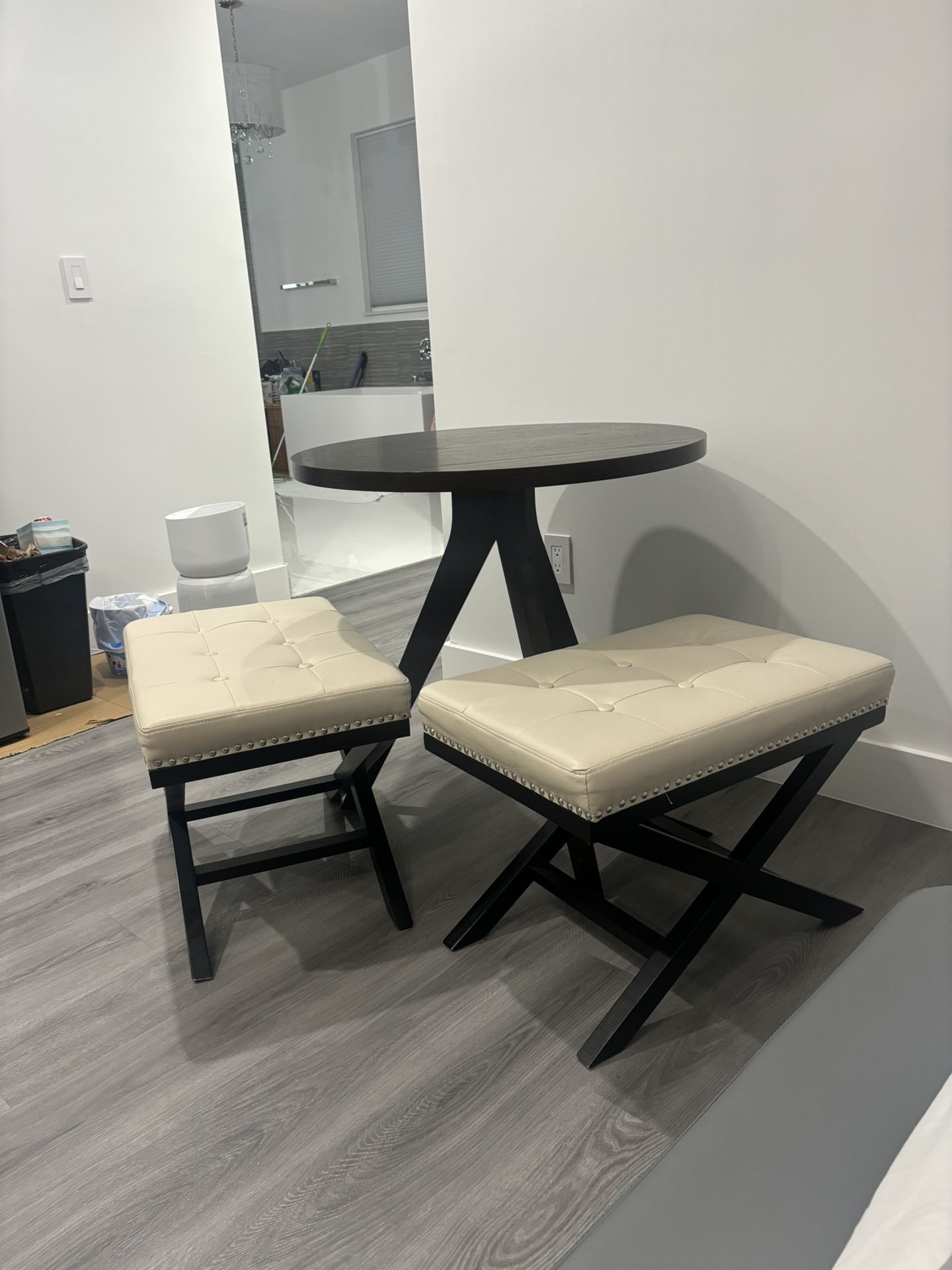 Small Dinning Table With Stools