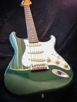 Fender Player II Stratocaster Electric Guitar British Racing Green New strat SSS rosewood neck