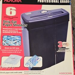 Paper Shredder .never Used