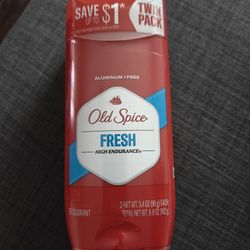 Old Spice Fresh Deodorant, Twin Pack $5