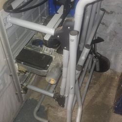 Table Saw With Table And Miter Saw 