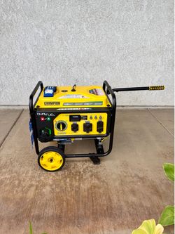 Champion 4250-Watt Dual Fuel Generator – Electric Start, CO Shield Brand New