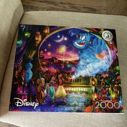 Aladdin Glued Puzzle Ready To Frame $20