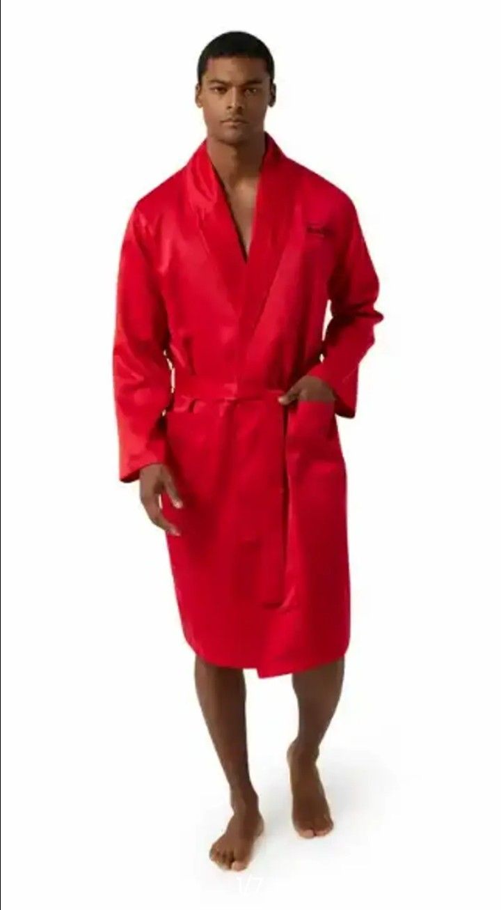 Dogg Supply by Snoop Dogg Mens Poly Satin Robe.... CHECK OUT MY PAGE FOR MORE ITEMS