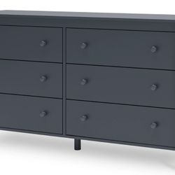 6 Drawer Dresser 68 In X 17.5 In.. $125