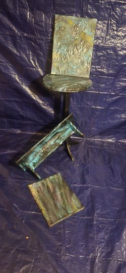 Hand Painted Table Sleves PICTURE 