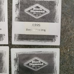 Black Diamond Silverplated Wound String