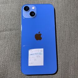 iPhone 13 128gb Blue Unlocked 