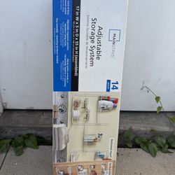 Mainstays 14-piece Adjustable Storage System 