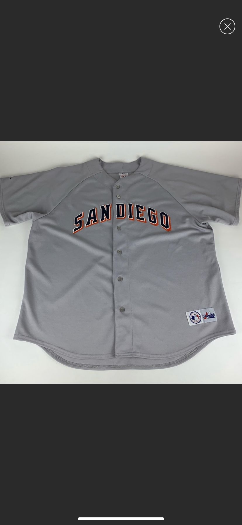 San Diego Padres MLB Vintage Majestic Jersey