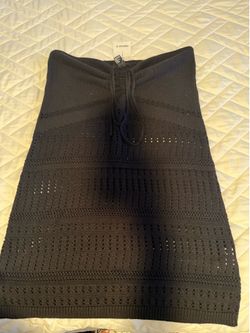 Strapless crochet dress size XL