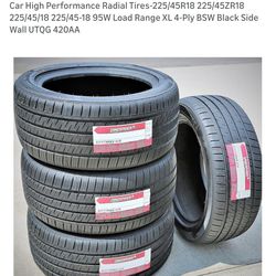 High Performance ZR rated tires