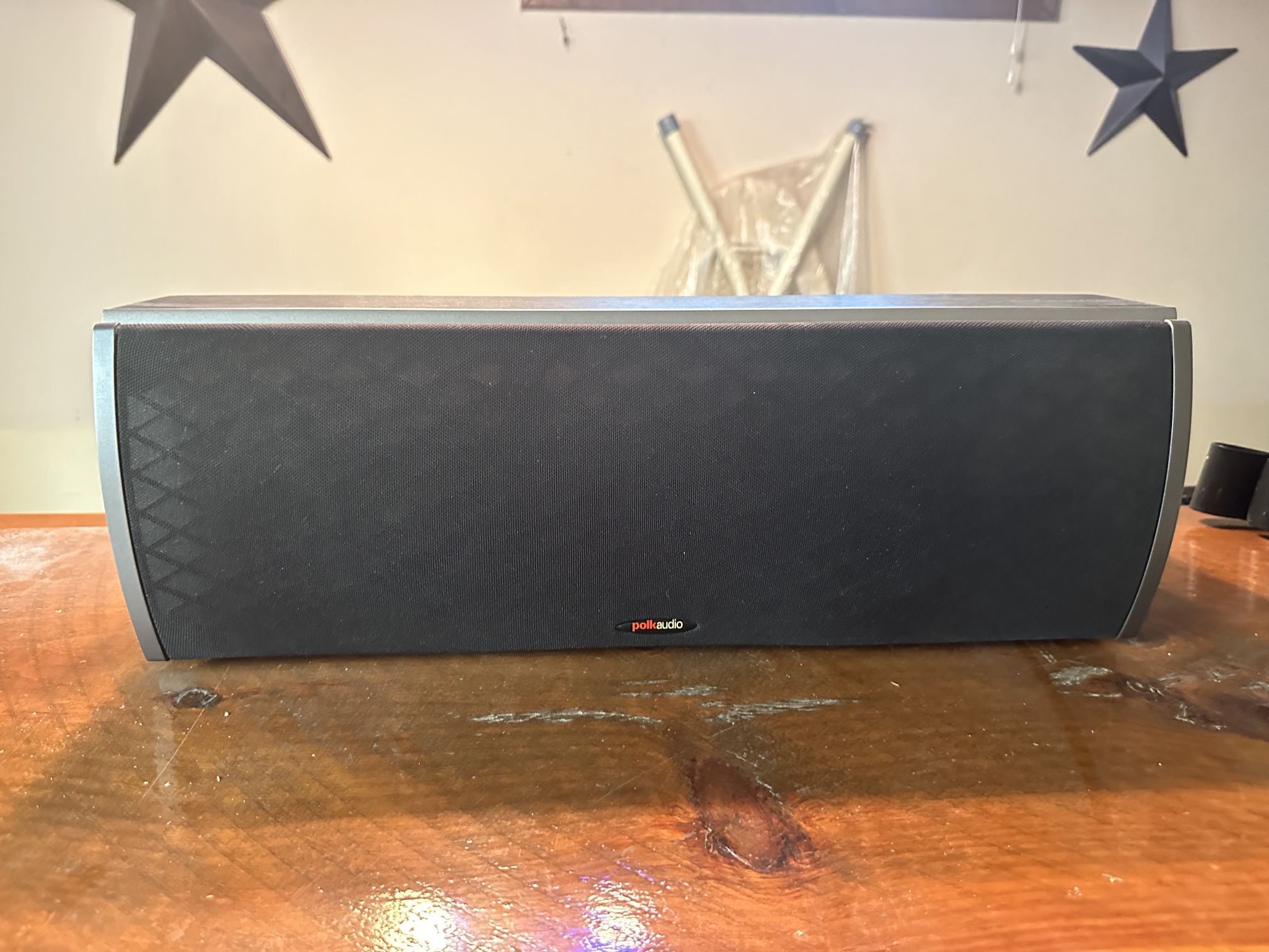 Polk Audio CSi 3 Center Channel Black Oak Finish