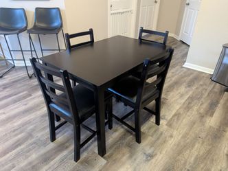 Black Kitchen Table