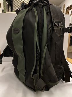 Camera backpack.