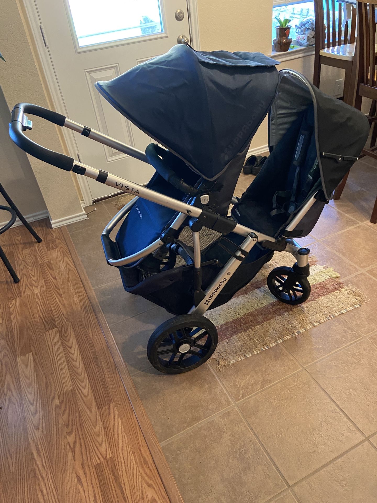 Uppababy vista double stroller