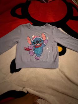 Disney Stitch Toddler Sweatshirt Size 4