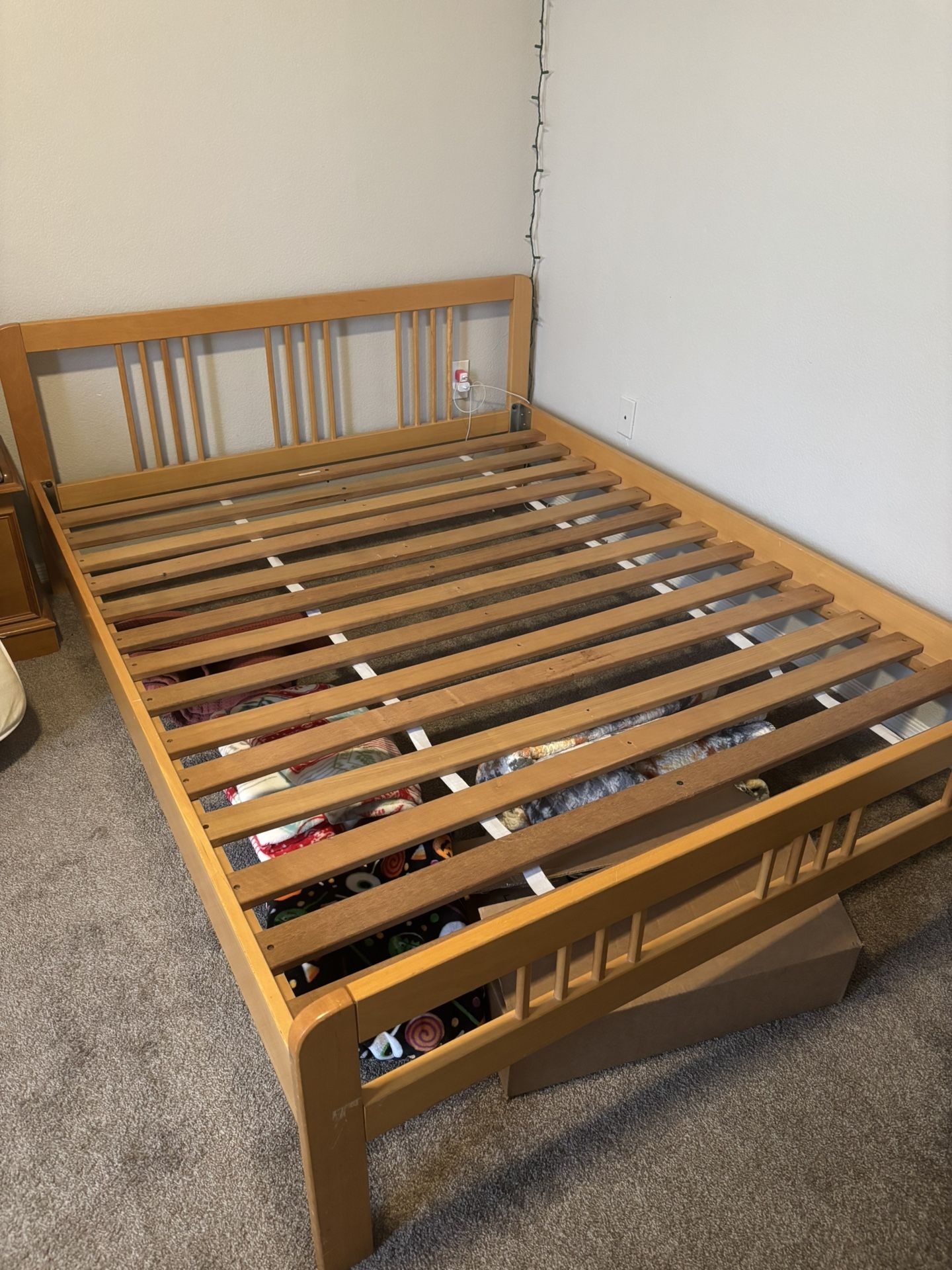 Wooden Bed frame - Queen
