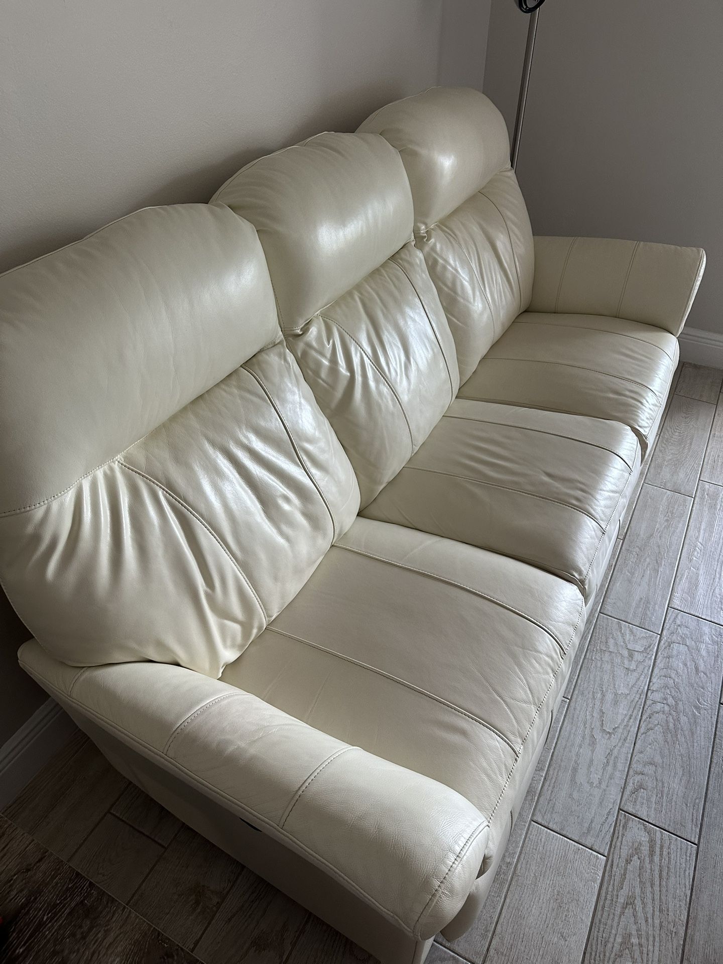 Leather sofa