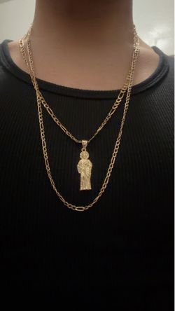 10k Gold Figaro Chain 28” 4.80 G