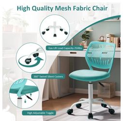 Desk Chair - Turquoise