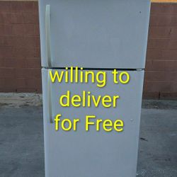 Frigidaire Refrigerator 18 Cuft (size 30" W 66" Ht