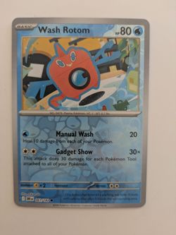 Wash Rotom DRI 061 Pokémon card