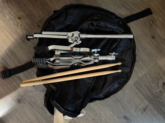 Snare Drum Set (drum, 2 sticks, mute pad, stand)